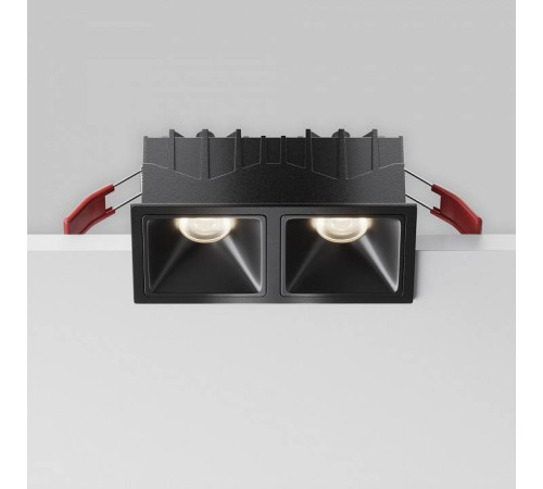 Встраиваемый светильник Maytoni Alfa LED DL043-02-10W4K-SQ-B-1