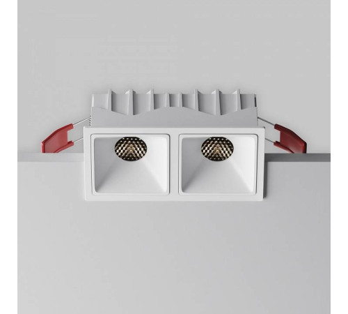 Встраиваемый светильник Maytoni Alfa LED DL043-02-10W4K-SQ-W-1