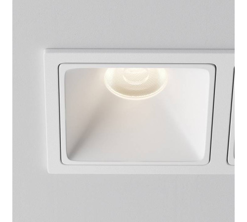 Встраиваемый светильник Maytoni Alfa LED DL043-02-10W4K-SQ-W-1