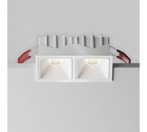 Встраиваемый светильник Maytoni Alfa LED DL043-02-10W4K-SQ-W-1