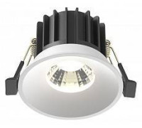 Встраиваемый светильник Maytoni Round DL058-12W-DTW-W