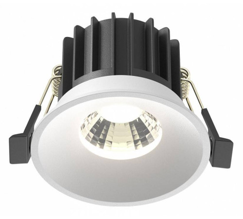 Встраиваемый светильник Maytoni Round DL058-12W-DTW-W