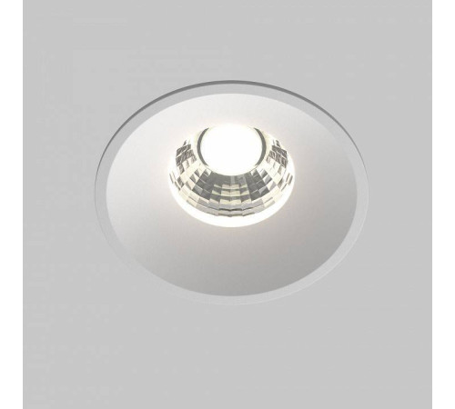 Встраиваемый светильник Maytoni Round DL058-12W-DTW-W