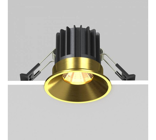 Встраиваемый светильник Maytoni Round DL058-7W3K-BS