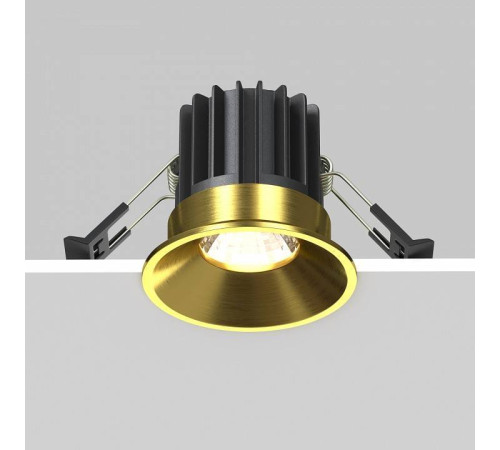 Встраиваемый светильник Maytoni Round DL058-7W4K-BS