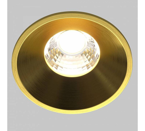 Встраиваемый светильник Maytoni Round DL058-7W4K-BS