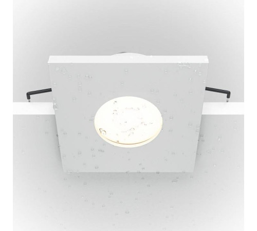 Встраиваемый светильник Maytoni Stark DL083-01-GU10-SQ-W