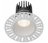 Встраиваемый светильник Maytoni Dip DL119-10W-4K-TRS-W