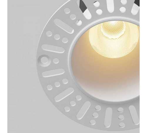 Встраиваемый светильник Maytoni Dip DL120-10W-2.7K-TRS-W