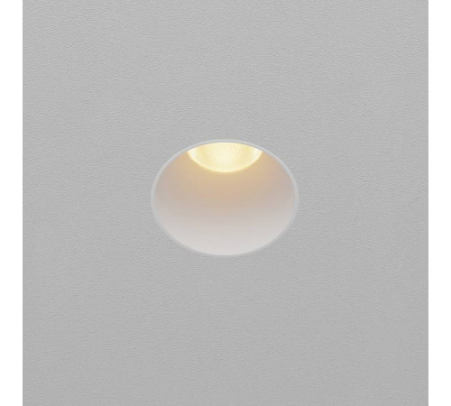 Встраиваемый светильник Maytoni Dip DL120-10W-2.7K-TRS-W