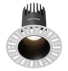 Встраиваемый светильник Maytoni Dip DL120-10W-4K-TRS-B