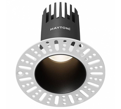 Встраиваемый светильник Maytoni Dip DL120-10W-4K-TRS-B