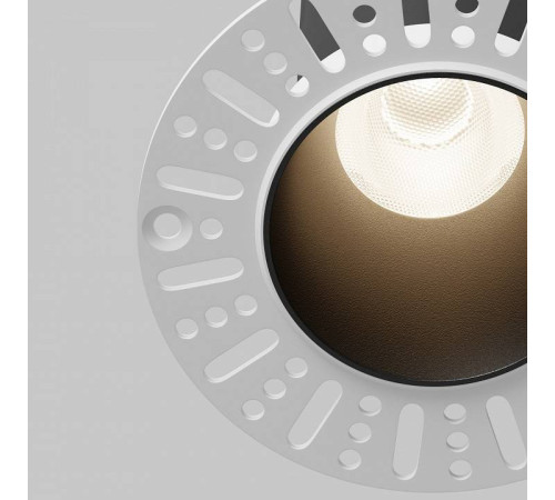 Встраиваемый светильник Maytoni Dip DL120-10W-4K-TRS-B