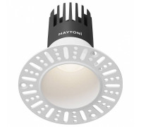 Встраиваемый светильник Maytoni Dip DL120-10W-4K-TRS-W