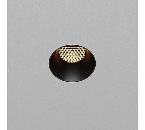 Встраиваемый светильник Maytoni DL124-10W-2.7K-TRS-B