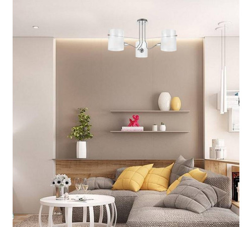 Люстра на штанге Freya Ampera FR2023PL-03CH