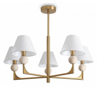 Люстра на штанге Freya Riley FR2043CL-05BS