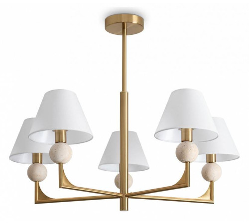 Люстра на штанге Freya Riley FR2043CL-05BS