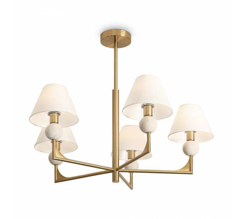 Люстра на штанге Freya Riley FR2043CL-05BS