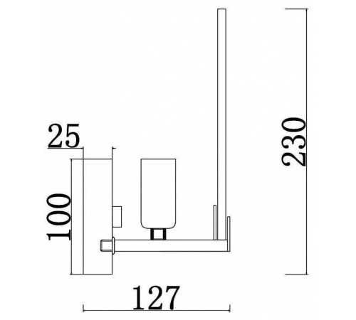 Бра Freya Sophia FR5197WL-01CH
