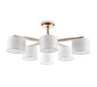 Люстра на штанге Freya Pipe FR5386CL-06G