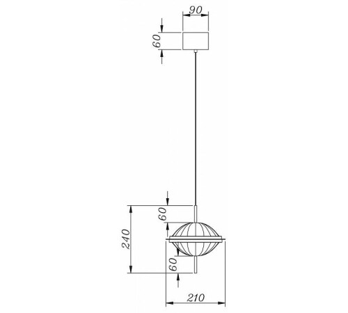 Подвесной светильник Freya Whisper FR6184PL-L16BS