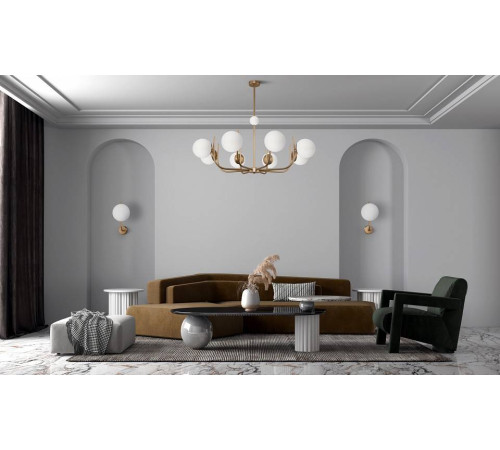 Люстра на штанге Maytoni Rendez-vous MOD109PL-08BS