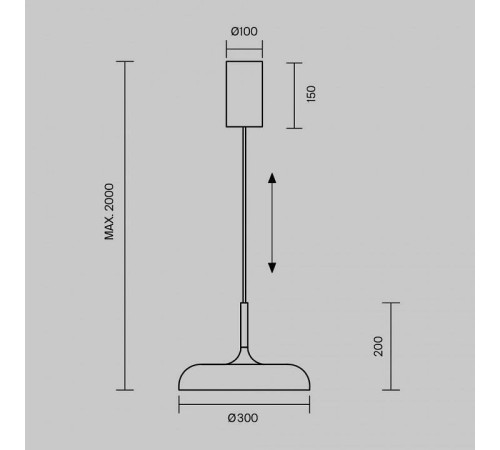 Подвесной светильник Maytoni Gerhard MOD189PL-L30W3K