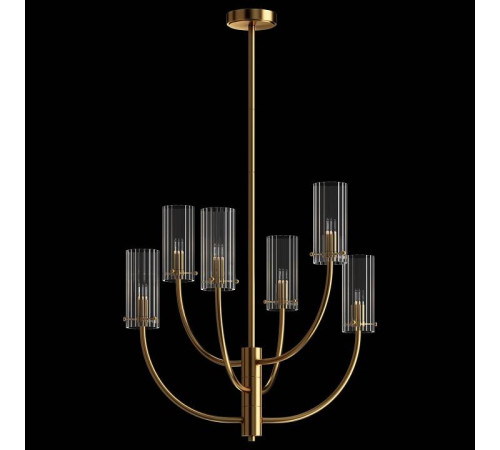 Люстра на штанге Maytoni Arco MOD223PL-06BS