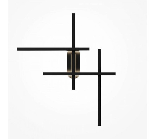 Накладной светильник Maytoni Halo MOD248WL-L24BK