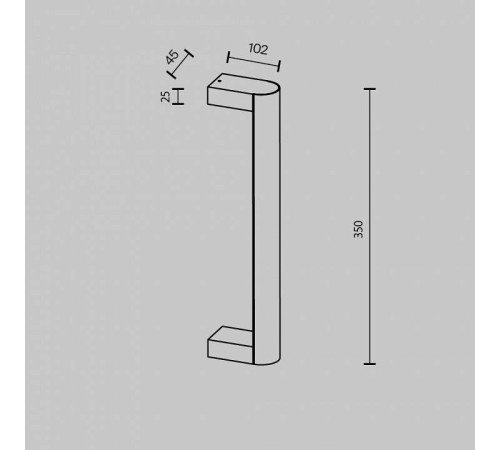 Накладной светильник Maytoni Theorema MOD288WL-L5G3K