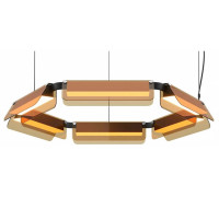 Подвесная люстра Maytoni Flat MOD296PL-L40BC3K