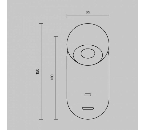 Бра Maytoni Elfin MOD434WL-L5B3K