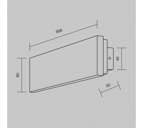 Накладной светильник Maytoni Basic Texture MOD461WL-L8GRK
