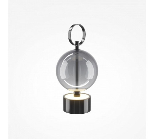 Настольная лампа декоративная Maytoni Double Moon MOD478RL-L3B3K