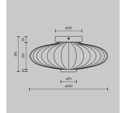Накладной светильник Maytoni Amulet MOD555WL-L8CH4K