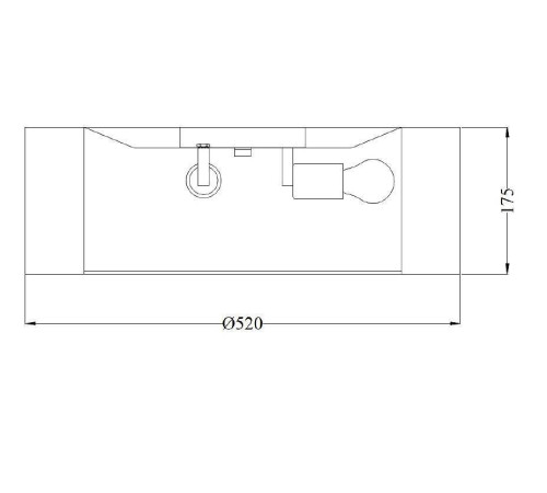 Накладной светильник Maytoni Bergamo MOD613CL-04GR