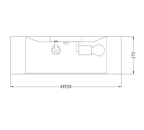 Накладной светильник Maytoni Bergamo MOD617CL-04GR