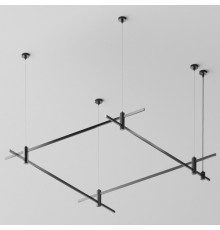 Трек подвесной Maytoni Technical Готовая конструкция TFC-Flar-H04-B