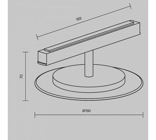 Накладной светильник Maytoni Relax TR107-4-5W-DS-W