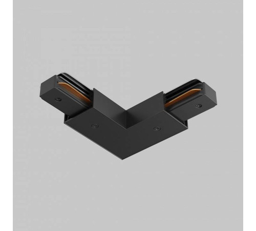Соединитель угловой L-образный для треков Maytoni Accessories for tracks Unity TRA001CLB-11B