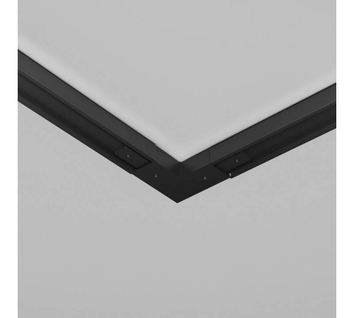 Соединитель угловой L-образный для треков Maytoni Accessories for tracks Unity TRA001CLB-11B