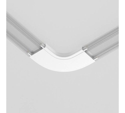 Соединитель угловой L-образный для треков накладных Maytoni Accessories for tracks Radity TRA084CR-11W