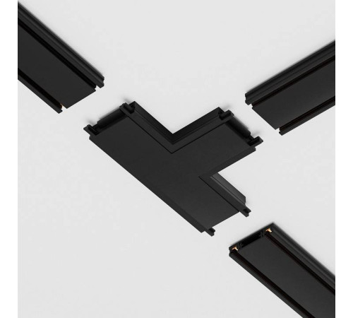 Соединитель T-образный для треков накладных Maytoni Accessories for tracks Radity TRA084CT-11B