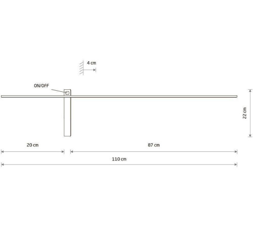 Бра Nowodvorski Impulse Led L 8117