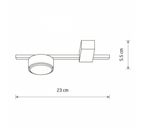 Накладной светильник Nowodvorski Pills 8266