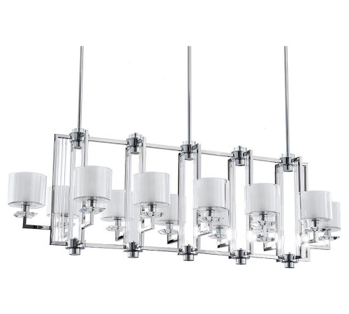 Люстра на штанге Newport 4400 4408+4/S chrome
