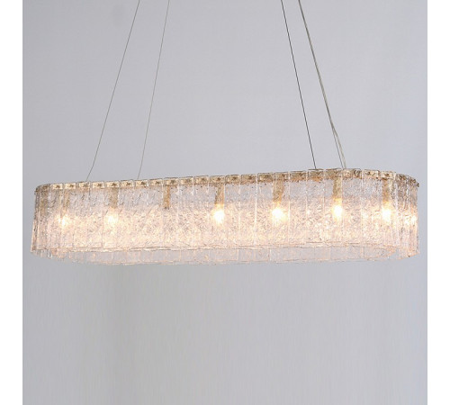 Подвесная люстра Newport 10820 10820/120 brass oval