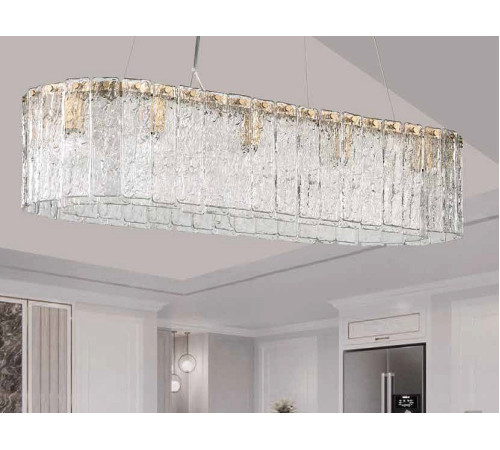 Подвесная люстра Newport 10820 10820/120 brass oval