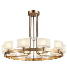 Люстра на штанге Newport 4330 4338+2/C New Gold